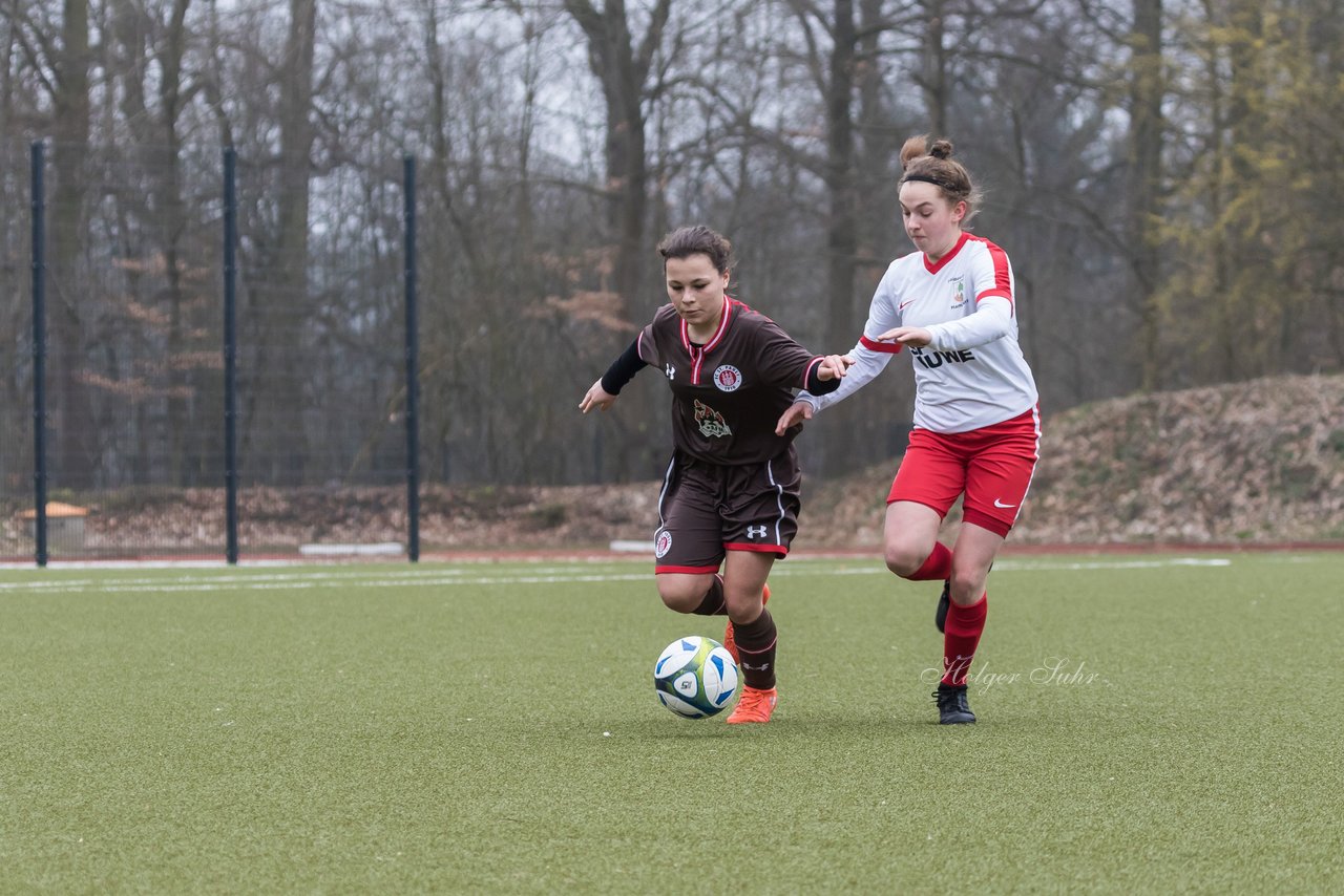 Bild 131 - B-Juniorinnen Walddoerfer - St.Pauli : Ergebnis: 4:1